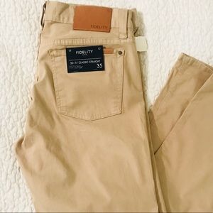 Fidelity 50-11 Havana Twill-Coco Bar Pants